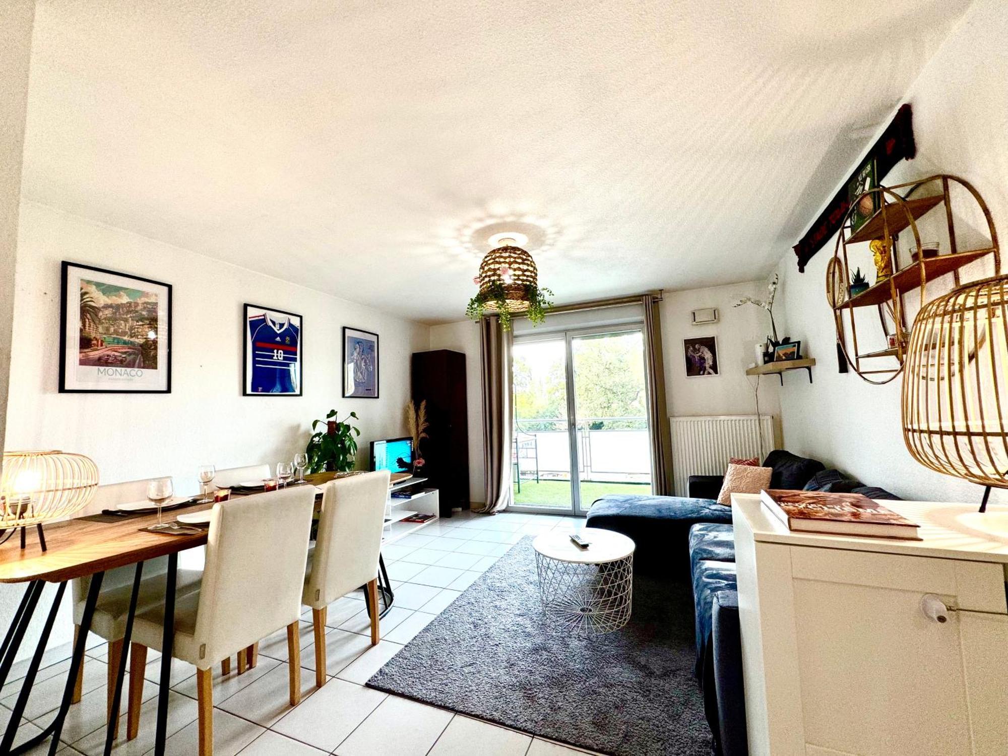 Bel Appartement T3 De 60M2 Avec Parking, Terrasse, Proche Du Metro Et Du Periph Тулуза Екстериор снимка
