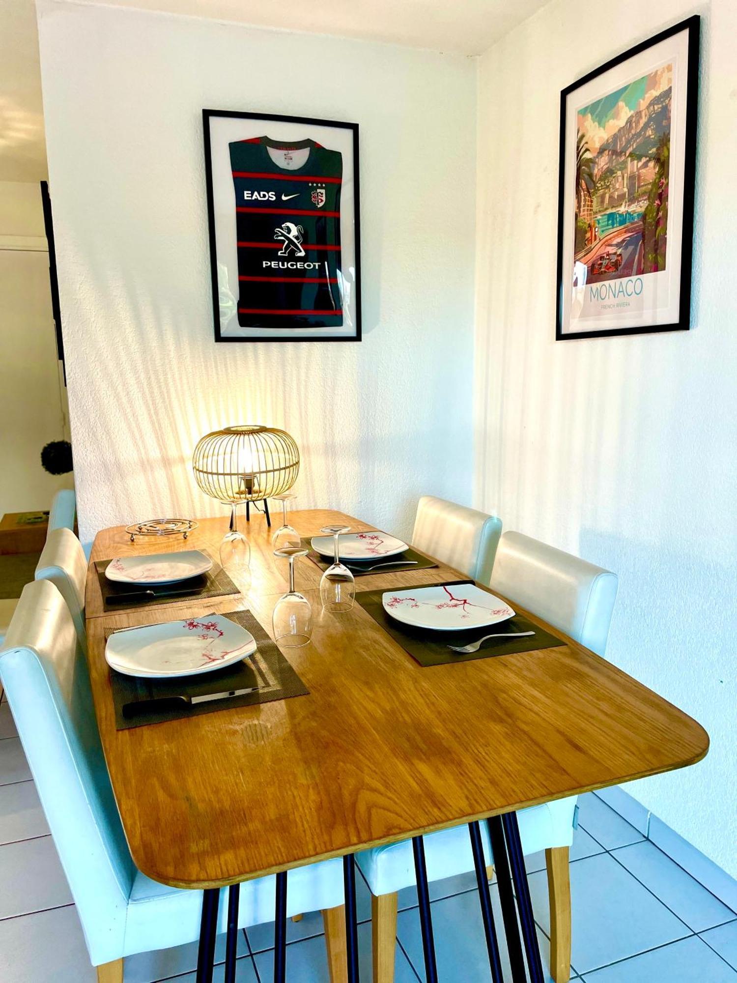 Bel Appartement T3 De 60M2 Avec Parking, Terrasse, Proche Du Metro Et Du Periph Тулуза Екстериор снимка