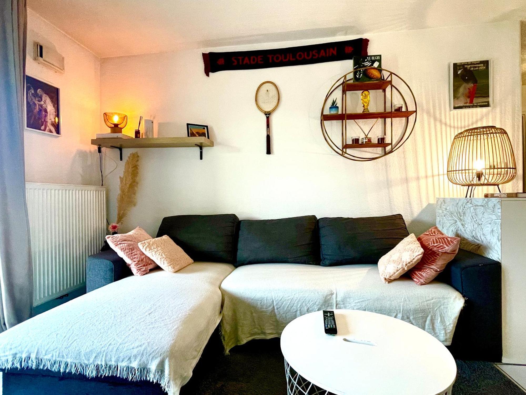 Bel Appartement T3 De 60M2 Avec Parking, Terrasse, Proche Du Metro Et Du Periph Тулуза Екстериор снимка