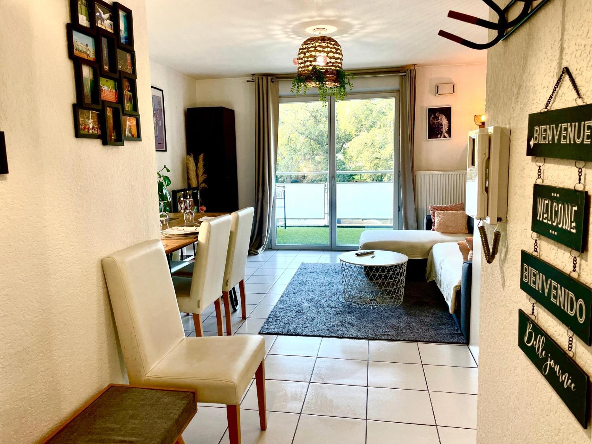 Bel Appartement T3 De 60M2 Avec Parking, Terrasse, Proche Du Metro Et Du Periph Тулуза Екстериор снимка