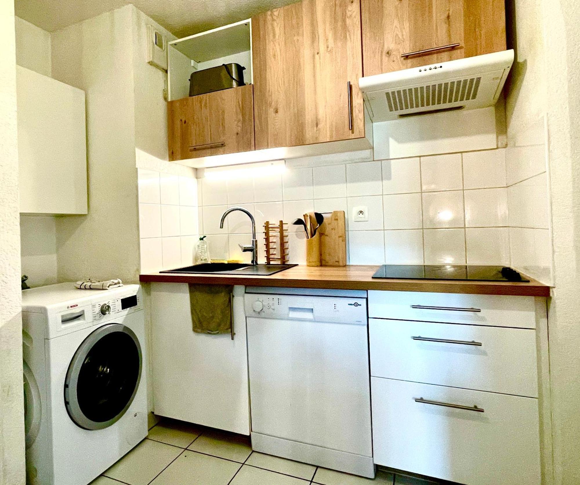 Bel Appartement T3 De 60M2 Avec Parking, Terrasse, Proche Du Metro Et Du Periph Тулуза Екстериор снимка
