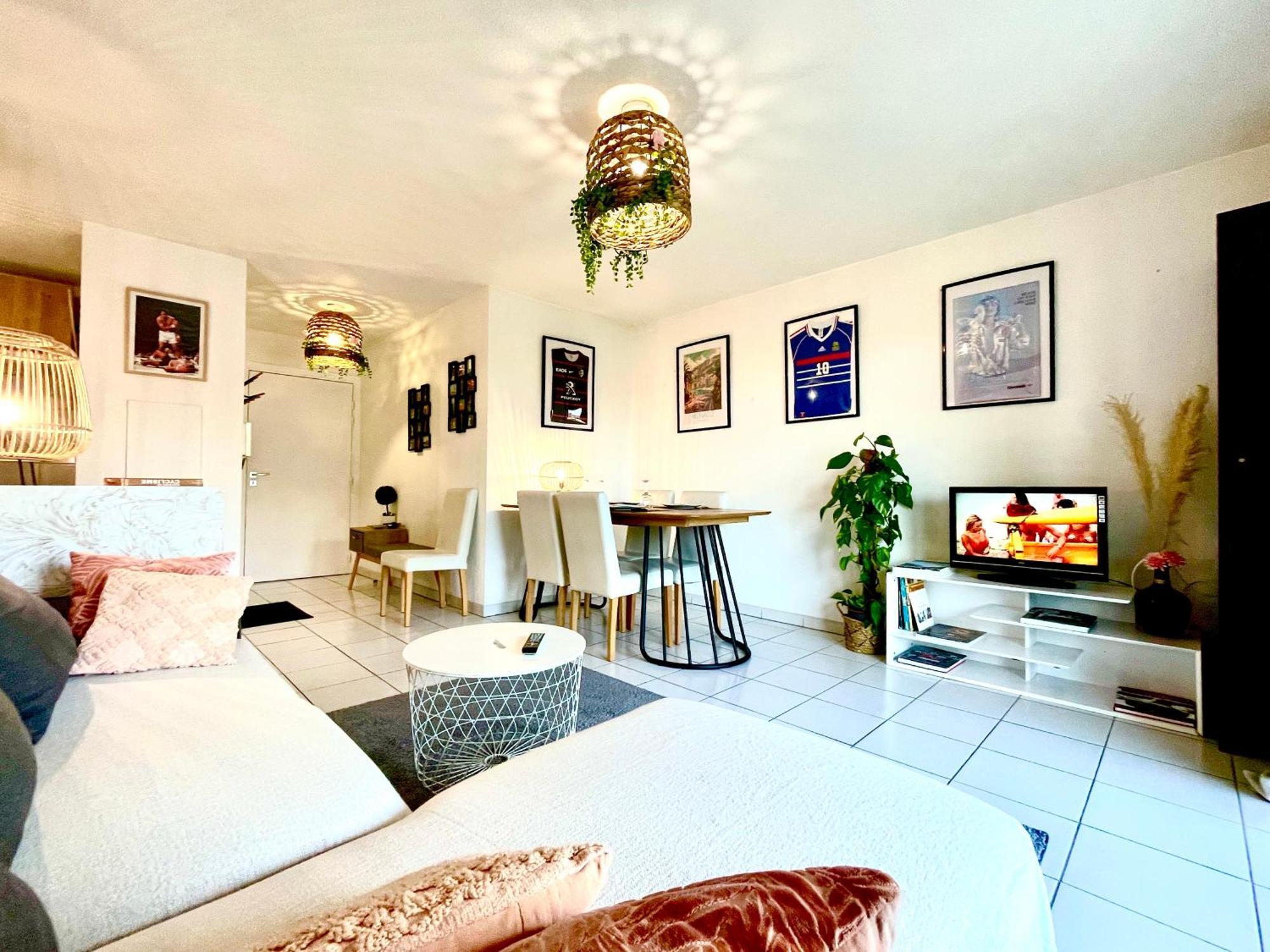 Bel Appartement T3 De 60M2 Avec Parking, Terrasse, Proche Du Metro Et Du Periph Тулуза Екстериор снимка